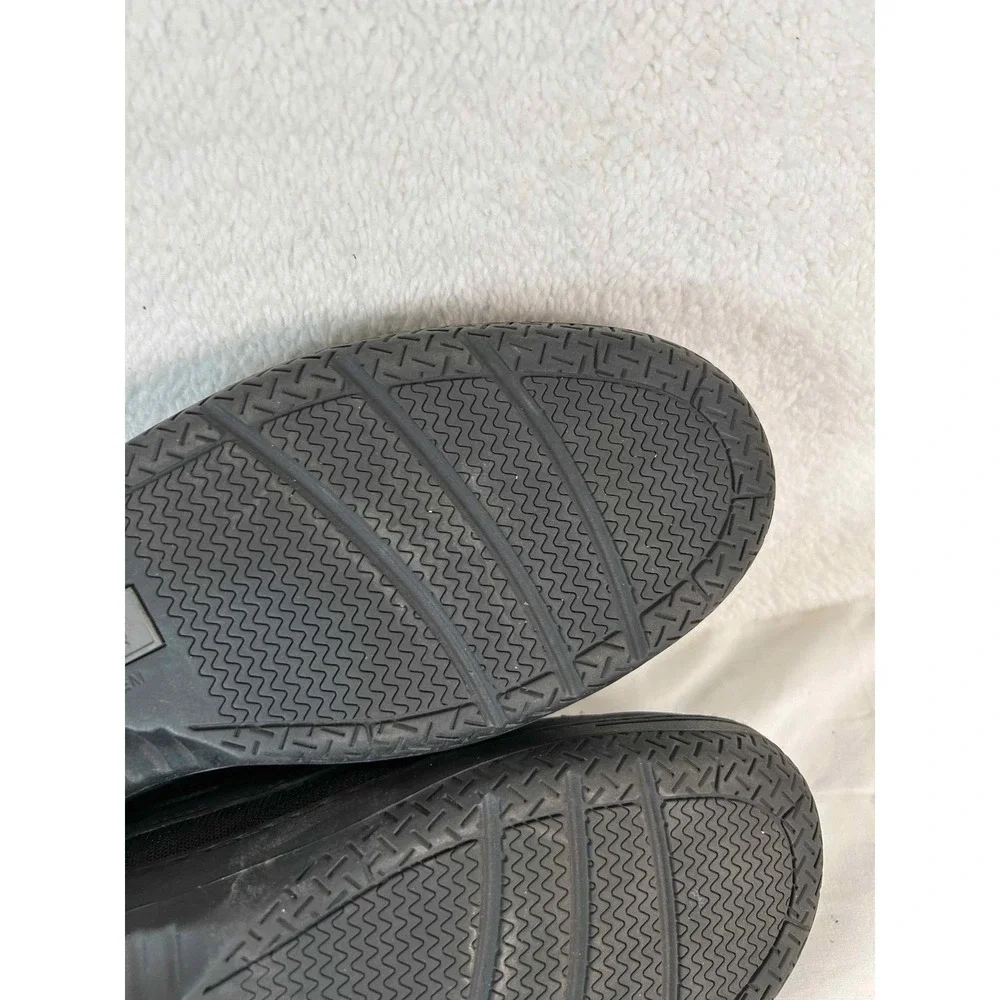 Sperry Mens Size 13 Boat Shoes Leather Lace Up Casual Comfort Loafers Black